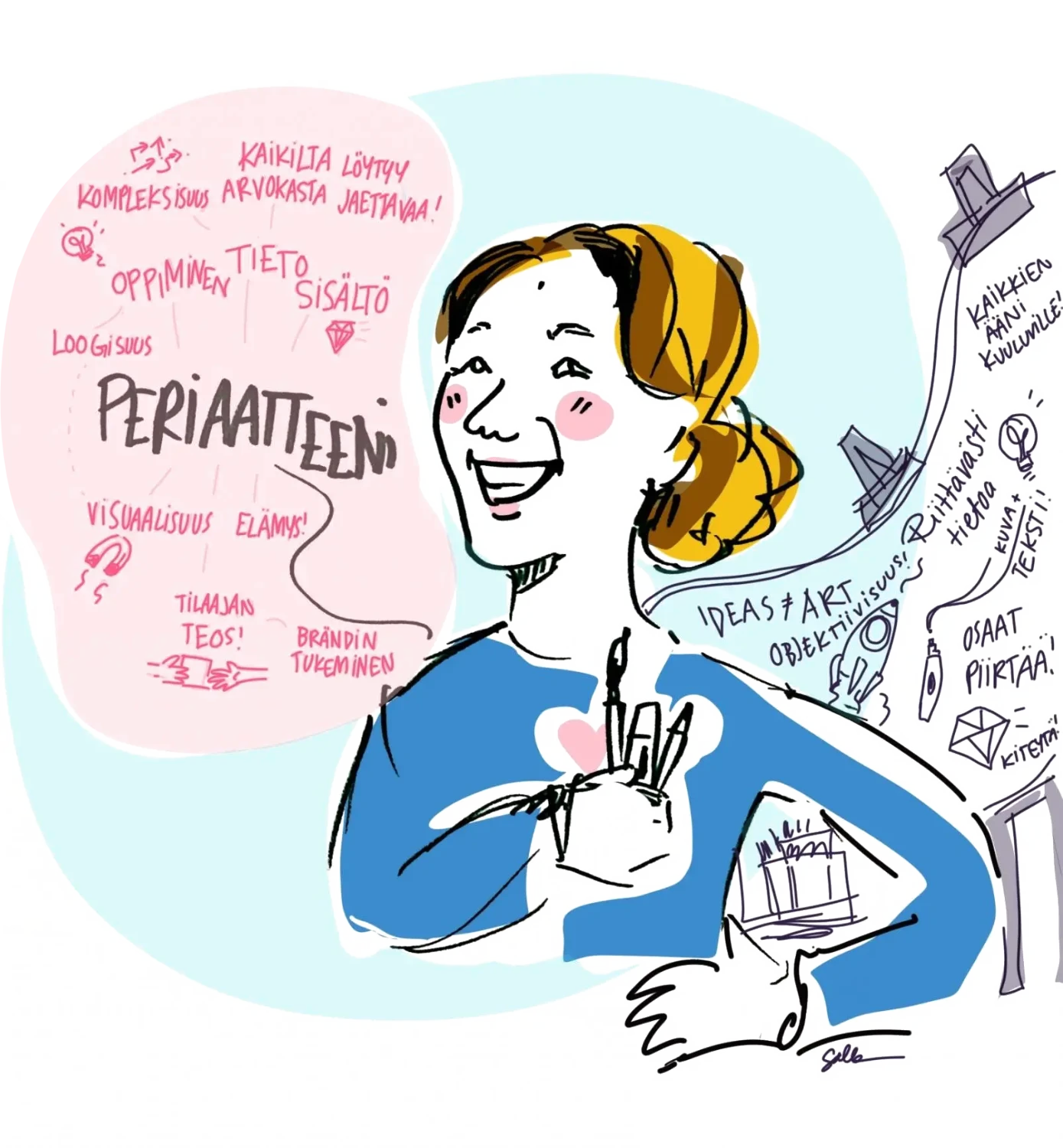 Periaatteeni-livekuvituksissa Periaatteeni livekuvituksissa